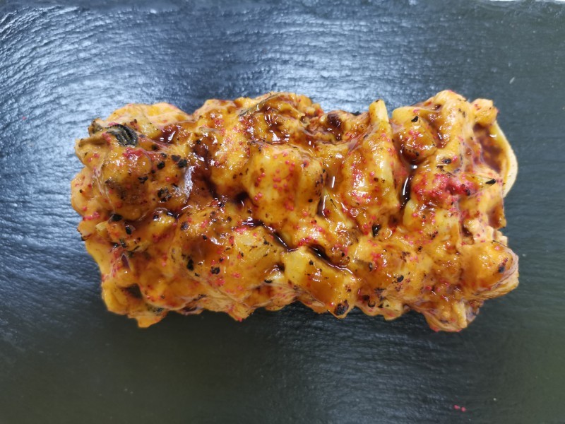 Теплый ролл с морепродуктами