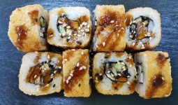 Унаги в темпуре